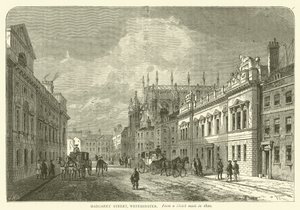 Margaret Street, Westminster, 1820