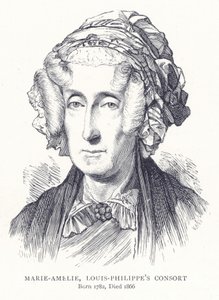Marie-Amelie, Louis-Philippes Eşi by English School