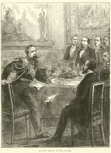 Konseyde Mareşal Leboeuf, 1870 by English School