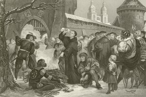 Martin Luther, Papa