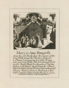 Mary ve Ann Hogarth by English School