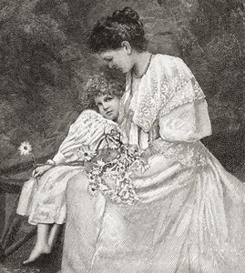 Mary Drew, kızlık soyadı Gladstone by English School