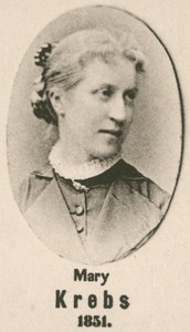 Mary Krebs (gravür) by English School