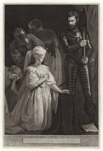 İskoç Kraliçesi Mary by English School