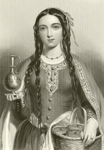 İskoçya Matilda, Kral Henry I Kraliçesi by English School