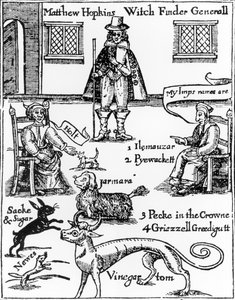 Matthew Hopkins, Witchfinder General (d.1647) by English School