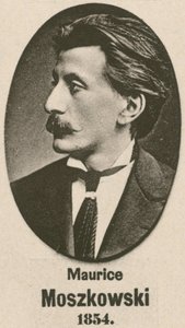 Maurice Moszkowski (gravür) by English School