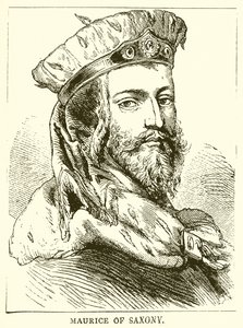 Saksonya Maurice by English School