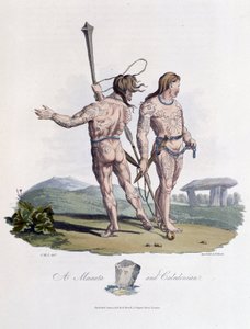 Boyalı gövdeli Maxata ve Caledonian - “” Keltler ve Gotlarda, 6. yüzyılın başlarında Britanya Adaları sakinlerinin ve Baltık
