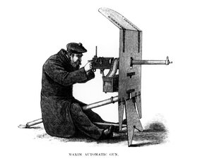 Maxim Automatic Gun , 1882
