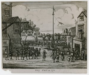 1716'da Mayıs Fuarı by English School