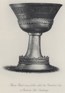 Mazer Bowl (1480 dolaylarında) Pembroke College Cambridge