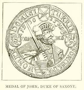 Saksonya Dükü John Madalyası by English School