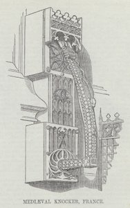 Ortaçağ Tokmak, Fransa (gravür) by English School