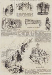 Edinburgh Arkeoloji Enstitüsü Toplantısı (gravür) by English School