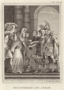 Melçizedek ve Abram by English School