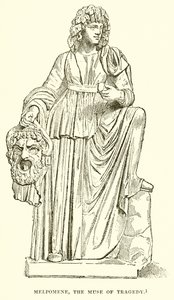 Melpomene, Trajedinin İlham Perisi by English School