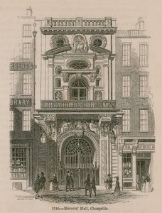 Mercers Salonu, Cheapside, Londra by English School