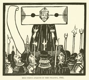 Cıva boyunduruğunda, 1645 by English School