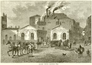 Messrs Meuxs Bira Fabrikası, 1830 by English School