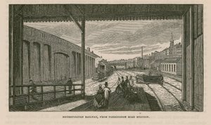 Farringdon Yolu istasyonundan Büyükşehir Demiryolu by English School