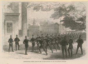 Metropolitan polisi pala egzersizini öğreniyor by English School