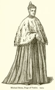 Michael Steno, Venedik Dükü. 1413 by English School