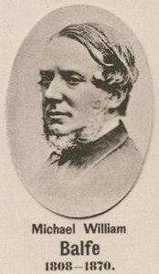 Michael William Balfe (gravür) by English School