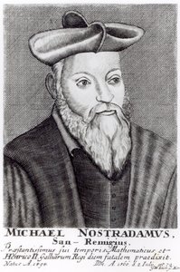 Michel Nostradamus (1503-66) by English School