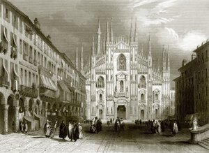 Milano katedrali by English School