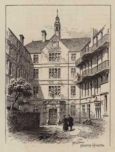 Mildmay Misyon Hastanesi (gravür) by English School