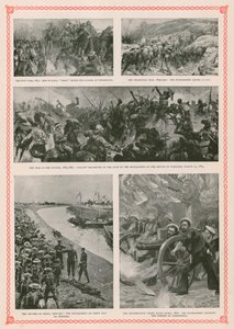 Kraliçe Victoria döneminde İngiliz denizcileri içeren askeri eylemler: Zulu Savaşı, Boer Savaşı, Sudan