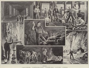 Madencilik (gravür) by English School