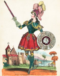 Bayan Romer Joan of Arc, sahne, cicili bicili olarak by English School