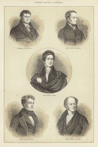 Modern İngiliz Devlet Adamları by English School