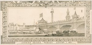 Momento of London Bridge, 1 Ağustos 1831