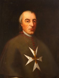 Monsenyör Vincenzo Labini, Malta Piskoposu, 1798 by English School