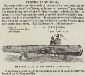 Canavar Silahı, Londra Kulesi