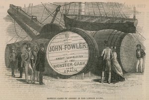 Londra rıhtımlarında Sherry