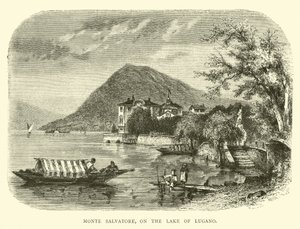 Monte Salvatore, Lugano Gölü üzerinde by English School