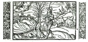 Çoban takviminden Ocak ayı, 1579 by English School