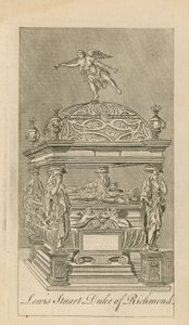 Richmond Dükü Lewis Stuart Anıtı by English School