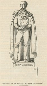 Sir Pulteney Malcolm Anıtı by English School