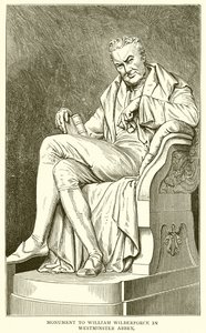 Westminster Abbey William Wilberforce Anıtı by English School