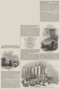 Durham geç Earl Anıtı (gravür) by English School