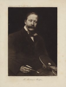 Mortimer Menpes (fotoğraf gravürü) by English School