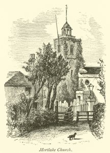 Mortlake Kilisesi by English School