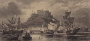 Mont Orgueil Kalesi, Jersey by English School