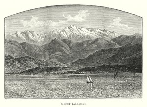 Parnassus Dağı (gravür) by English School