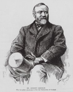 Bay Andrew Carnegie (lito) by English School